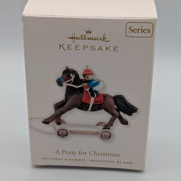 Hallmark Keepsake A Pony for Christmas 2010, 13th in A Pony for Christmas Series - Picture 8 of 11